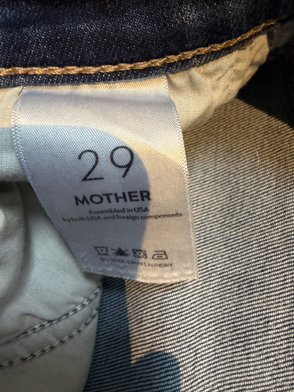 MOTHER. Mid Rise Rider Ankle - Picture 6 of 6